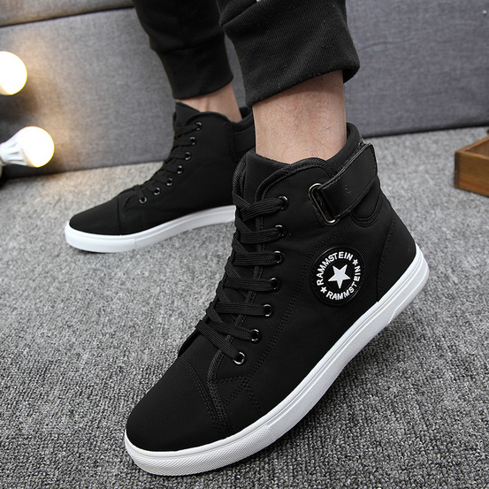 baskets homme jeunesse, 18-40 ans, pour printemps - semelle caoutchouc Ref 964968