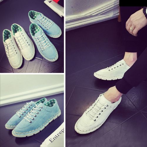 baskets homme jeunesse, 18-40 ans, pour été - tendance des jeunes semelle caoutchouc Ref 965280