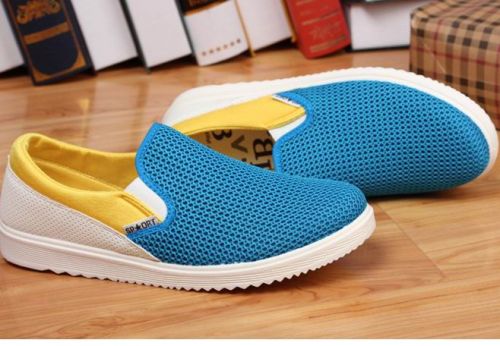 baskets homme pour printemps - tendance des jeunes semelle caoutchouc Ref 965656