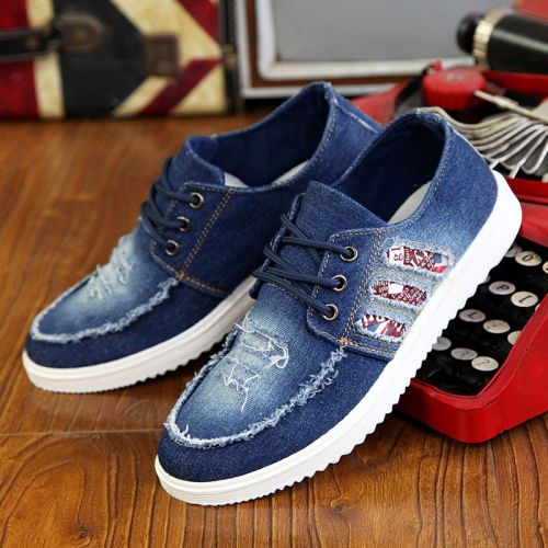 baskets homme jeunesse, 18-40 ans, pour printemps - tendance des jeunes semelle caoutchouc Ref 966145