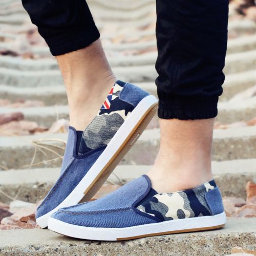 baskets homme jeunesse, 18-40 ans, pour été - tendance des jeunes semelle plastique Ref 966268