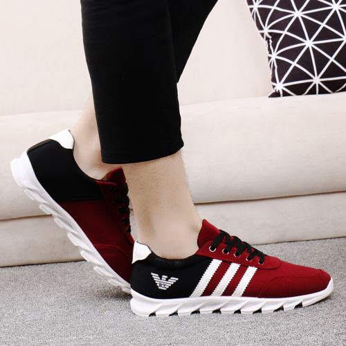 baskets homme jeunesse, 18-40 ans, pour printemps - tendance des jeunes semelle caoutchouc Ref 966795