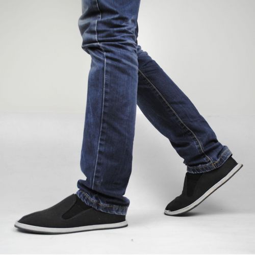 baskets homme jeunesse, 18-40 ans, pour printemps - simple semelle caoutchouc Ref 966861