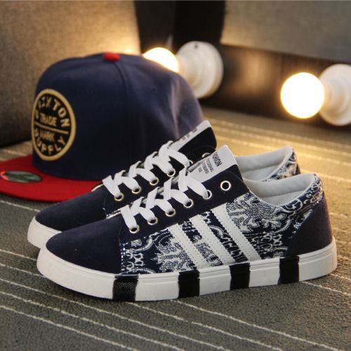 baskets homme pour printemps - semelle caoutchouc Ref 967097