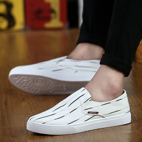 baskets homme pour printemps - simple semelle caoutchouc Ref 967376