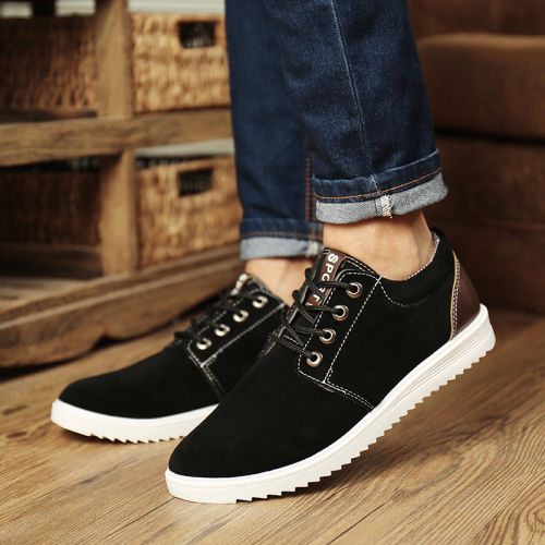baskets homme jeunesse, 18-40 ans, pour printemps - tendance des jeunes semelle caoutchouc Ref 967542