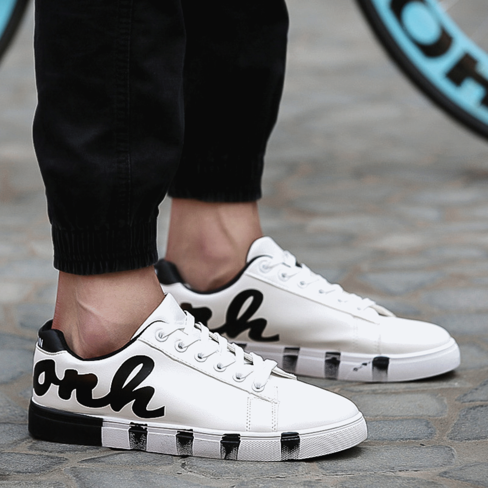 baskets homme DIISHIWYE pour printemps - semelle plastique Ref 967772