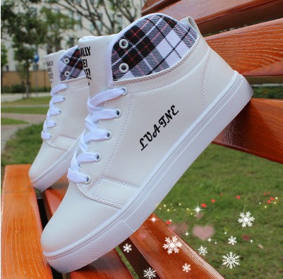 baskets homme pour hiver - tendance des jeunes semelle caoutchouc Ref 967801