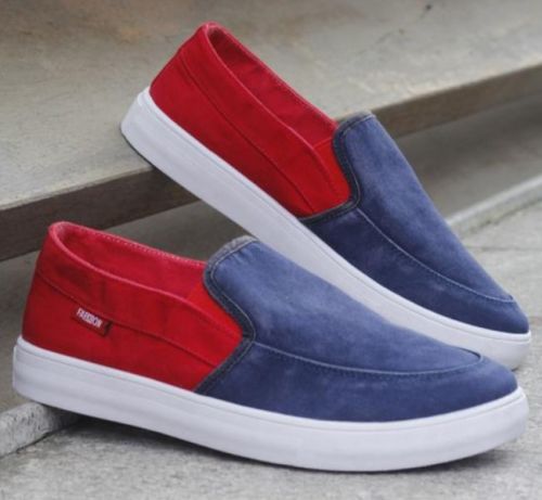 baskets homme jeunesse, 18-40 ans, pour été - semelle caoutchouc Ref 968356