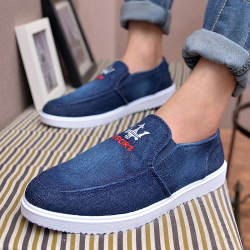 baskets homme jeunesse, 18-40 ans, pour été - tendance des jeunes semelle caoutchouc Ref 9684