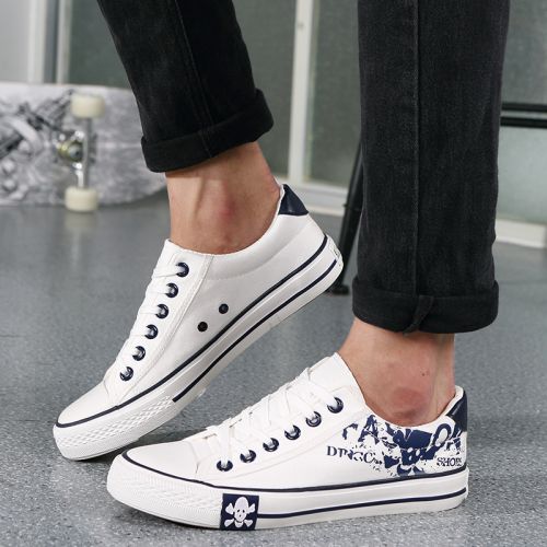 baskets homme pour été - tendance des jeunes semelle caoutchouc Ref 968715