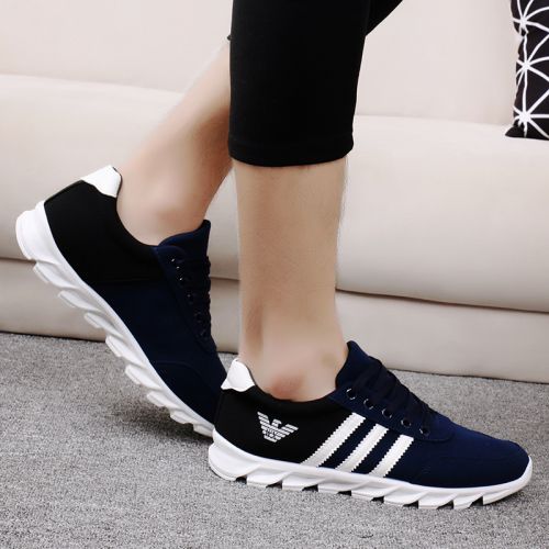 baskets homme jeunesse, 18-40 ans, pour printemps - loisir semelle caoutchouc Ref 969348