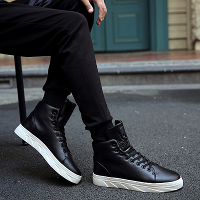 baskets homme jeunesse, 18-40 ans, pour hiver - semelle caoutchouc Ref 969666