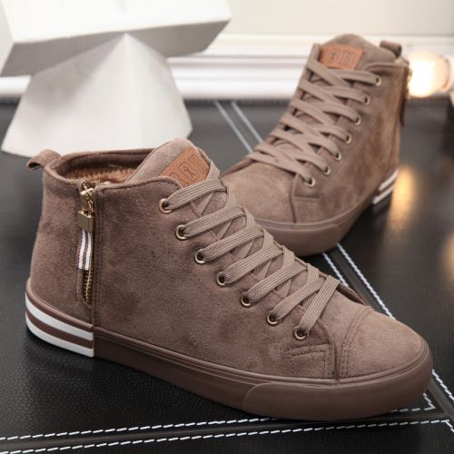 baskets homme jeunesse, 18-40 ans, pour hiver - semelle caoutchouc Ref 969741