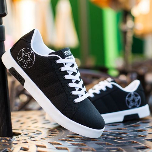baskets homme jeunesse, 18-40 ans, pour printemps - tendance des jeunes semelle caoutchouc Re