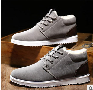 baskets homme jeunesse, 18-40 ans, pour hiver - tendance des jeunes semelle caoutchouc Ref 970064