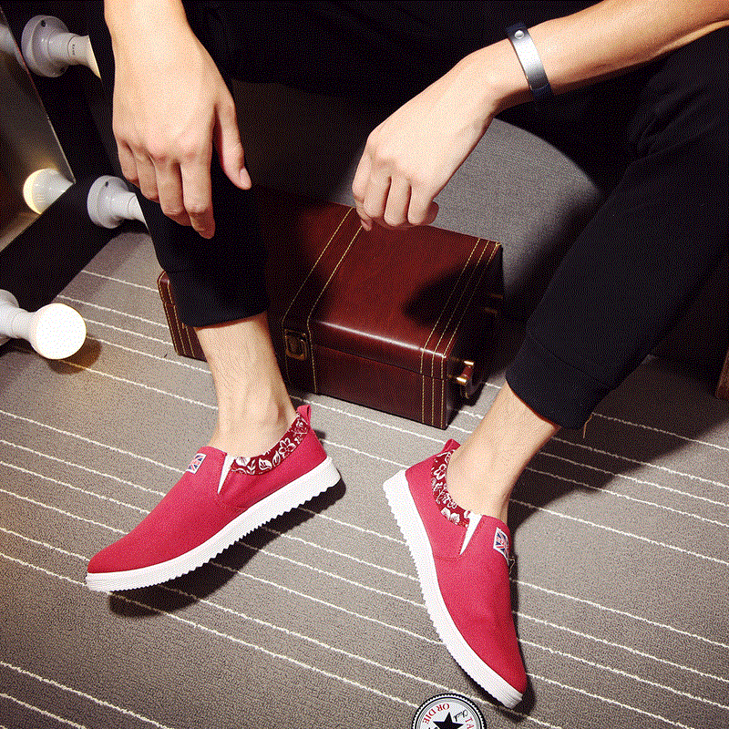 baskets homme jeunesse, 18-40 ans, pour printemps - tendance des jeunes semelle caoutchouc Ref 970090