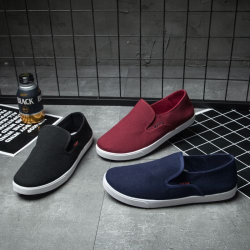 baskets homme jeunesse, 18-40 ans, pour printemps - simple semelle caoutchouc Ref 970567