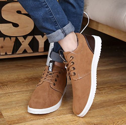 baskets homme pour printemps - loisir semelle caoutchouc Ref 971371