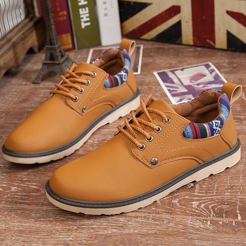 baskets homme pour printemps - tendance des jeunes semelle caoutchouc Ref 972016