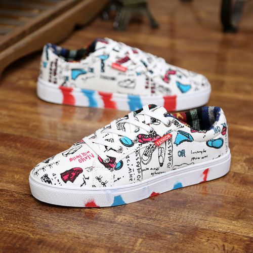 baskets homme jeunesse, 18-40 ans, pour printemps - loisir semelle caoutchouc Ref 972155