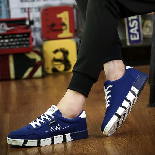 baskets homme jeunesse, 18-40 ans, pour printemps - semelle caoutchouc Ref 972595