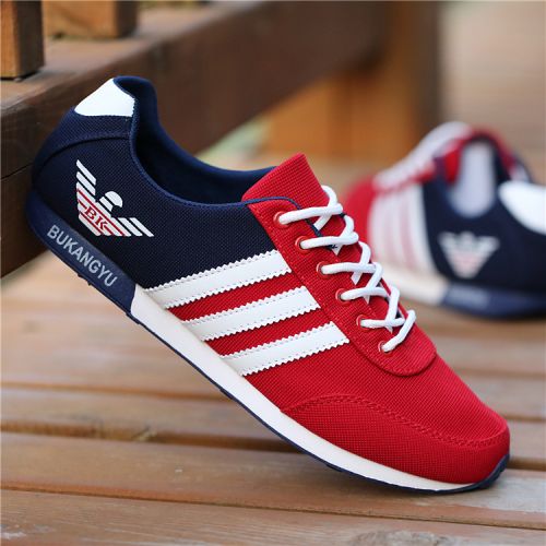 baskets homme jeunesse, 18-40 ans, pour printemps - loisir semelle caoutchouc Ref 974253