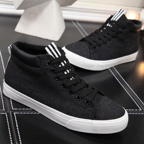 baskets homme jeunesse, 18-40 ans, pour hiver - loisir semelle caoutchouc Ref 975011