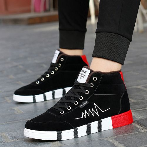baskets homme - , jeunesse, 18-40 ans, pour hiver semelle caoutchouc Ref 975138