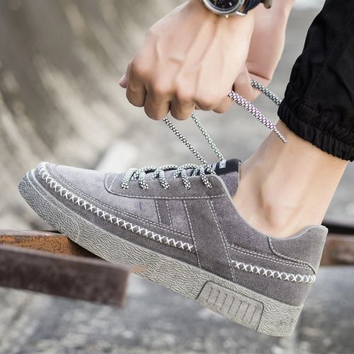 baskets homme jeunesse, 18-40 ans, pour printemps - tendance des jeunes semelle caoutchouc Ref 9751