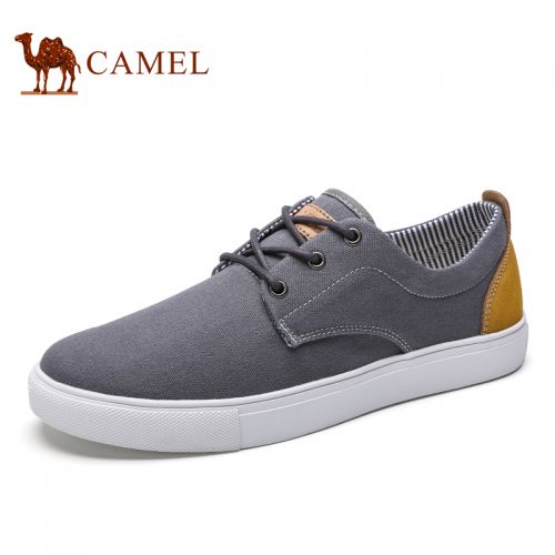 baskets homme jeunesse, 18-40 ans, CAMEL pour printemps - tendance des jeunes semelle caoutchouc Ref 975396