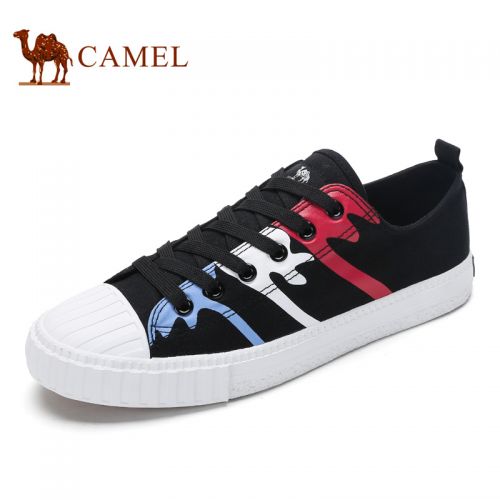 baskets homme jeunesse, 18-40 ans, CAMEL pour printemps - loisir semelle caoutchouc Ref 975414