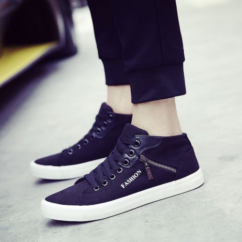baskets homme jeunesse, 18-40 ans, pour printemps - loisir semelle caoutchouc Ref 975696