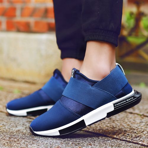 baskets homme jeunesse, 18-40 ans, pour été - semelle caoutchouc Ref 975892