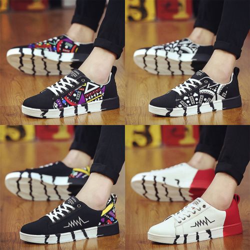 baskets homme jeunesse, 18-40 ans, pour printemps - loisir semelle caoutchouc Ref 976089