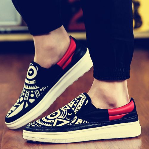 baskets homme jeunesse, 18-40 ans, pour printemps - tendance des jeunes semelle caoutchouc Ref 976244