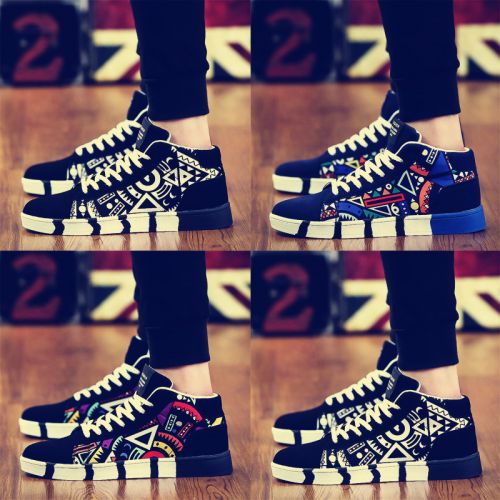 baskets homme jeunesse, 18-40 ans, pour printemps - tendance des jeunes semelle caoutchouc Ref 976286