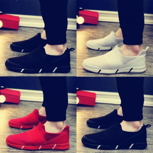 baskets homme jeunesse, 18-40 ans, pour été - tendance des jeunes semelle caoutchouc Ref 976294