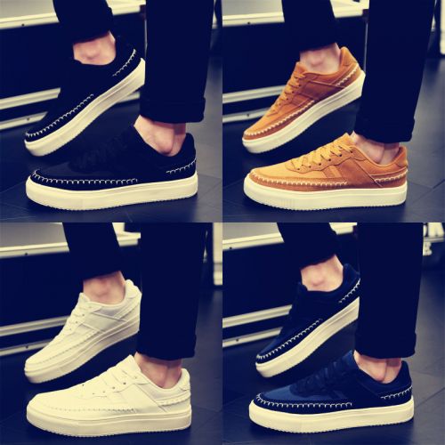 baskets homme jeunesse, 18-40 ans, pour printemps - tendance des jeunes semelle caoutchouc Ref 976331