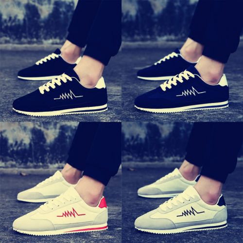 baskets homme jeunesse, 18-40 ans, pour été - tendance des jeunes semelle caoutchouc Ref 976360