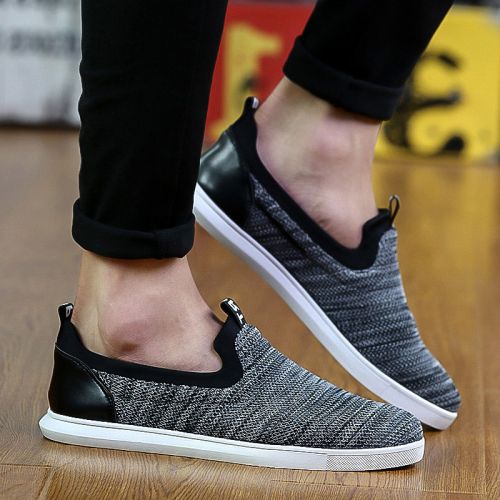baskets homme jeunesse, 18-40 ans, pour été - tendance des jeunes semelle caoutchouc Ref 976558