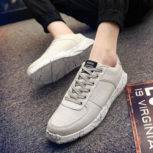 baskets homme jeunesse, 18-40 ans, pour été - loisir semelle caoutchouc Ref 976561