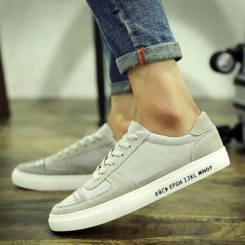 baskets homme jeunesse, 18-40 ans, pour printemps - tendance des jeunes semelle caoutchouc Ref 976566