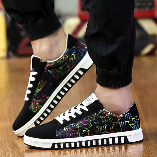 baskets homme jeunesse, 18-40 ans, pour printemps - semelle caoutchouc Ref 976578