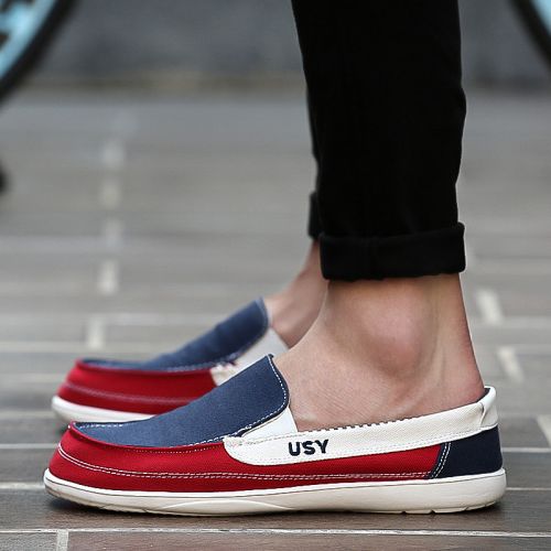 baskets homme jeunesse, 18-40 ans, pour été - loisir semelle caoutchouc Ref 976587