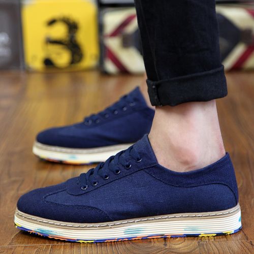 baskets homme jeunesse, 18-40 ans, BYTHENAME pour été - tendance des jeunes semelle caoutchouc Ref 976706