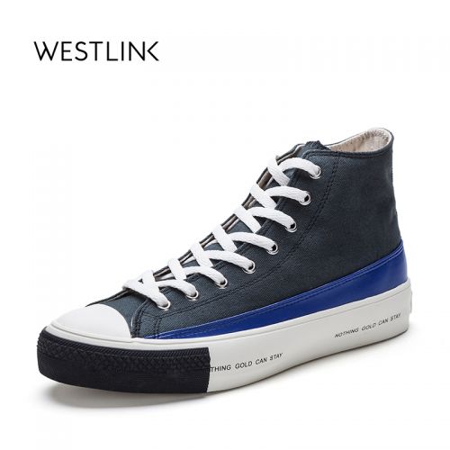 baskets homme jeunesse, 18-40 ans, WESTLINK pour hiver - loisir semelle caoutchouc Ref 976809