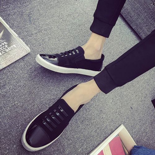 baskets homme jeunesse, 18-40 ans, pour printemps - tendance des jeunes semelle caoutchouc Ref 976977