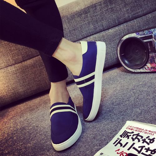 baskets homme - , jeunesse, 18-40 ans, pour printemps loisir semelle caoutchouc Ref 977102
