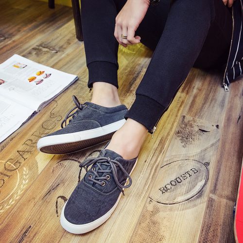baskets homme jeunesse, 18-40 ans, pour printemps - semelle caoutchouc Ref 977617